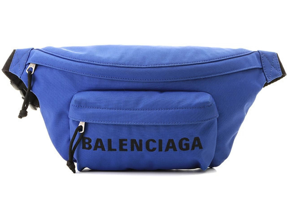 Balenciaga Wheel Belt Bag Blue